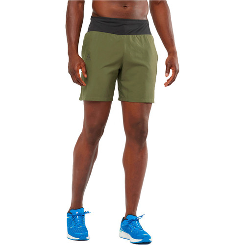 SALOMON XA 7 SHORT M verde