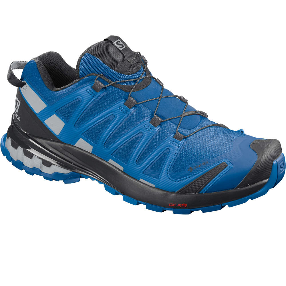 Salomon zapatillas trail hombre Salomon XA PRO 3D v8 GORE TEX vista trasera Salomon zapatillas trail hombre Salomon XA PRO 3D v8 GORE TEX vista trasera