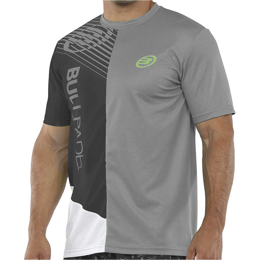 Bullpadel camiseta tenis manga corta hombre Bull Paddel CARTE GR 03 Bullpadel camiseta tenis manga corta hombre Bull Paddel CARTE GR 03