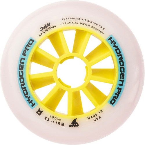 ROLLERBLADE RUEDAS HYDROGEN PRO 100MM XX-FIRM (8) blanco