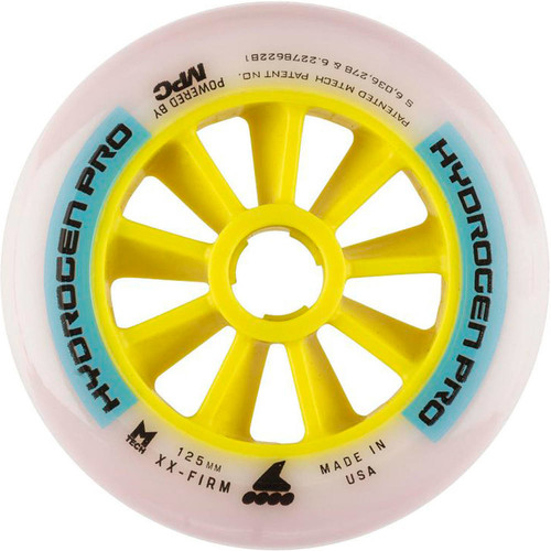 ROLLERBLADE RUEDAS HYDROGEN PRO 125MM XX-FIRM (6) blanco