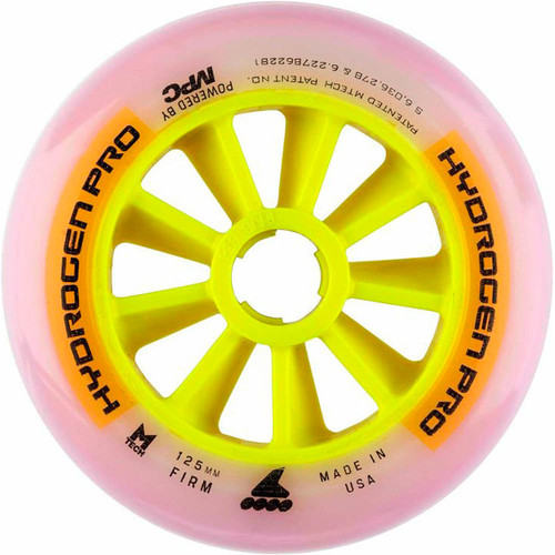 ROLLERBLADE RUEDAS HYDROGEN PRO 125MM FIRM (6) blanco