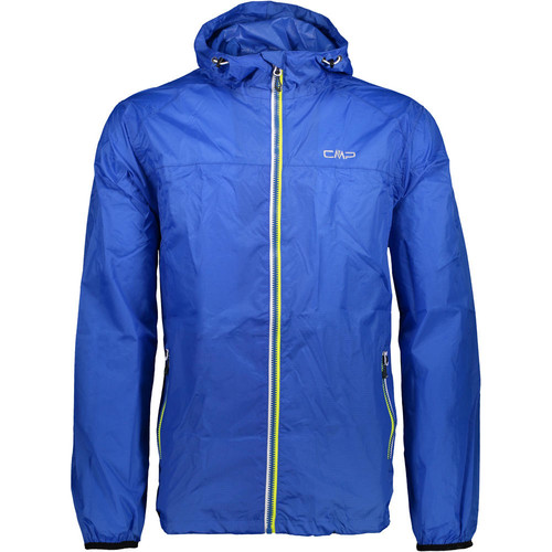 CMP MAN RAIN FIX HOOD JACKET azul