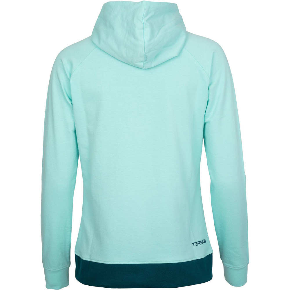 Ternua Sudaderas Montaña Mujer Ternua SUDADERA SYSNAR vista trasera Ternua Sudaderas Montaña Mujer Ternua SUDADERA SYSNAR vista trasera