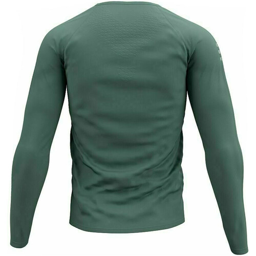 COMPRESSPORT TRAINING TSHIRT LS verde