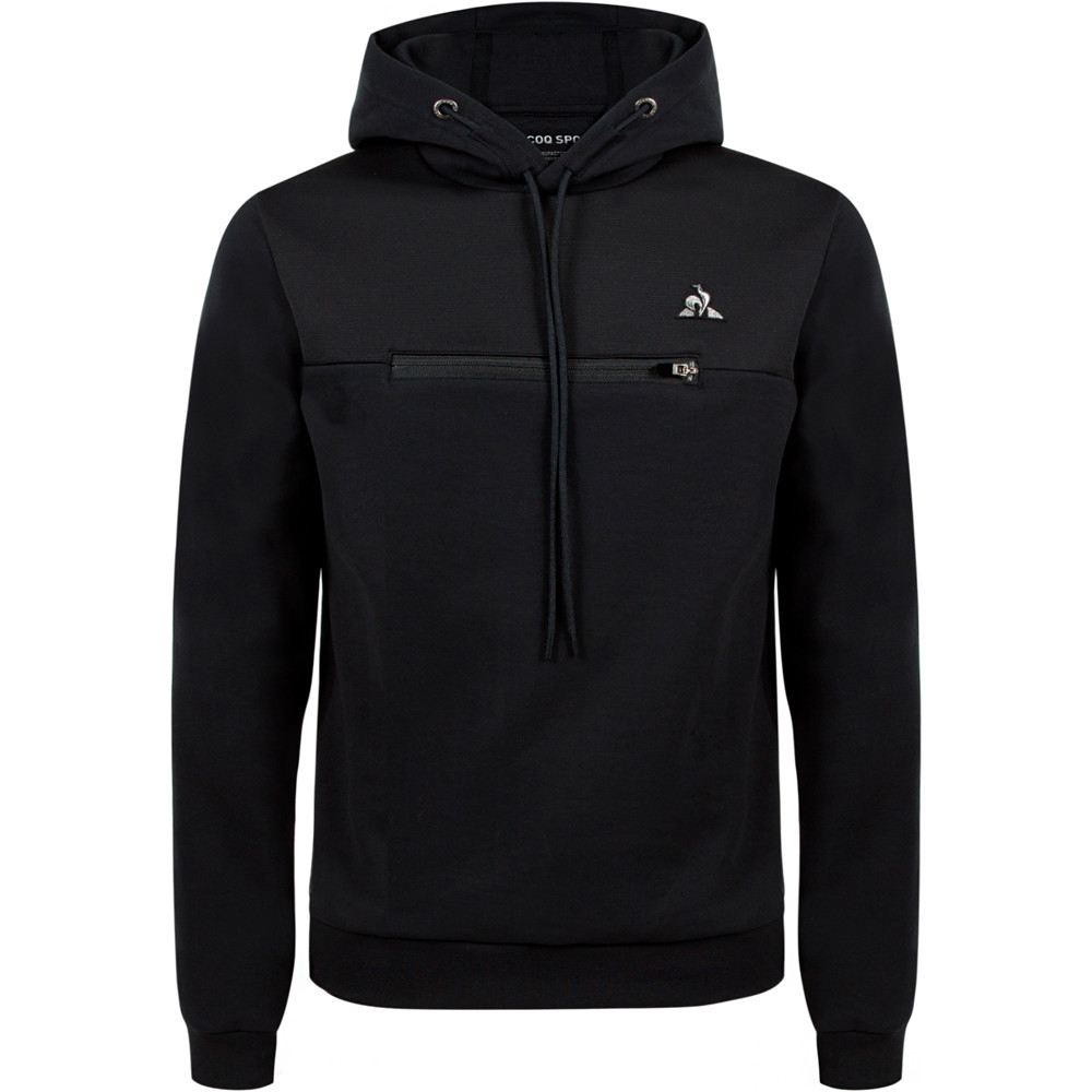 Le Coq Sportif sudadera hombre Le Coq Sportif TECH Hoody N1 M vista frontal Le Coq Sportif sudadera hombre Le Coq Sportif TECH Hoody N1 M vista frontal