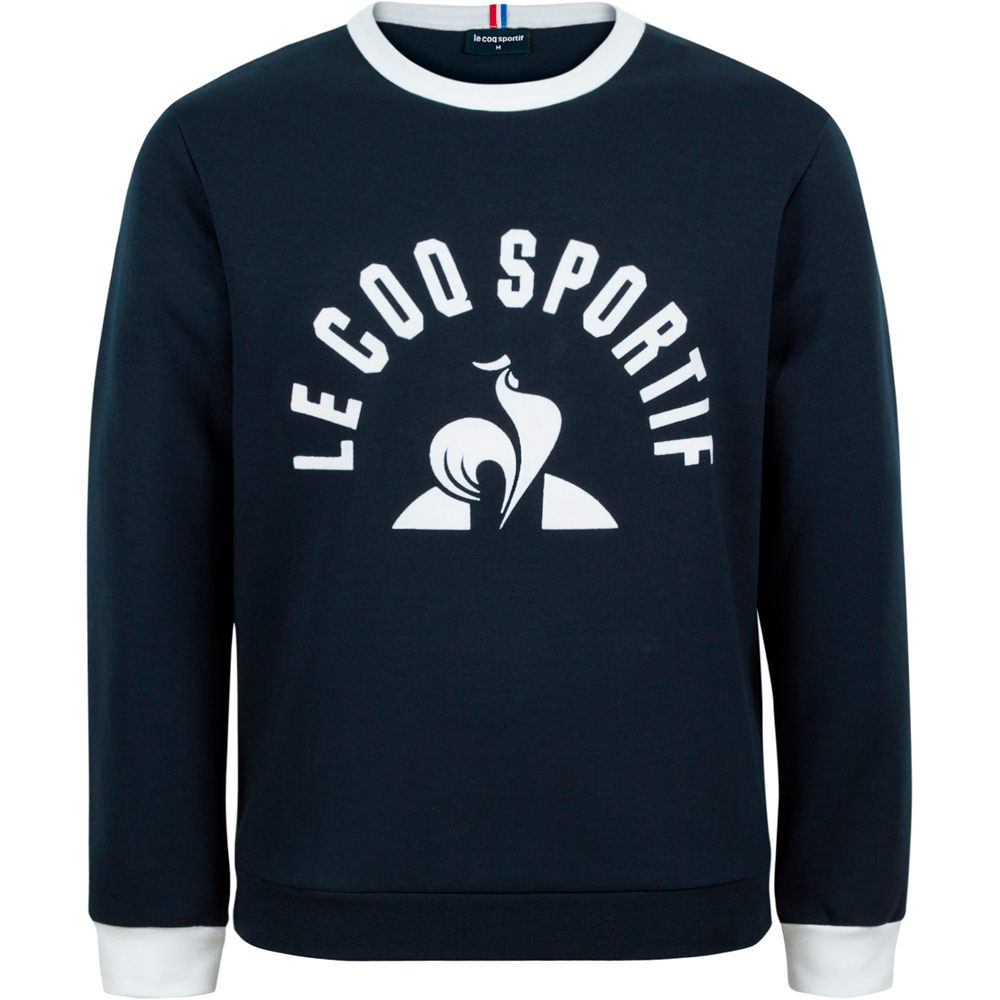 Le Coq Sportif sudadera hombre Le Coq Sportif SAISON 2 Crew Sweat N1 M vista frontal Le Coq Sportif sudadera hombre Le Coq Sportif SAISON 2 Crew Sweat N1 M vista frontal