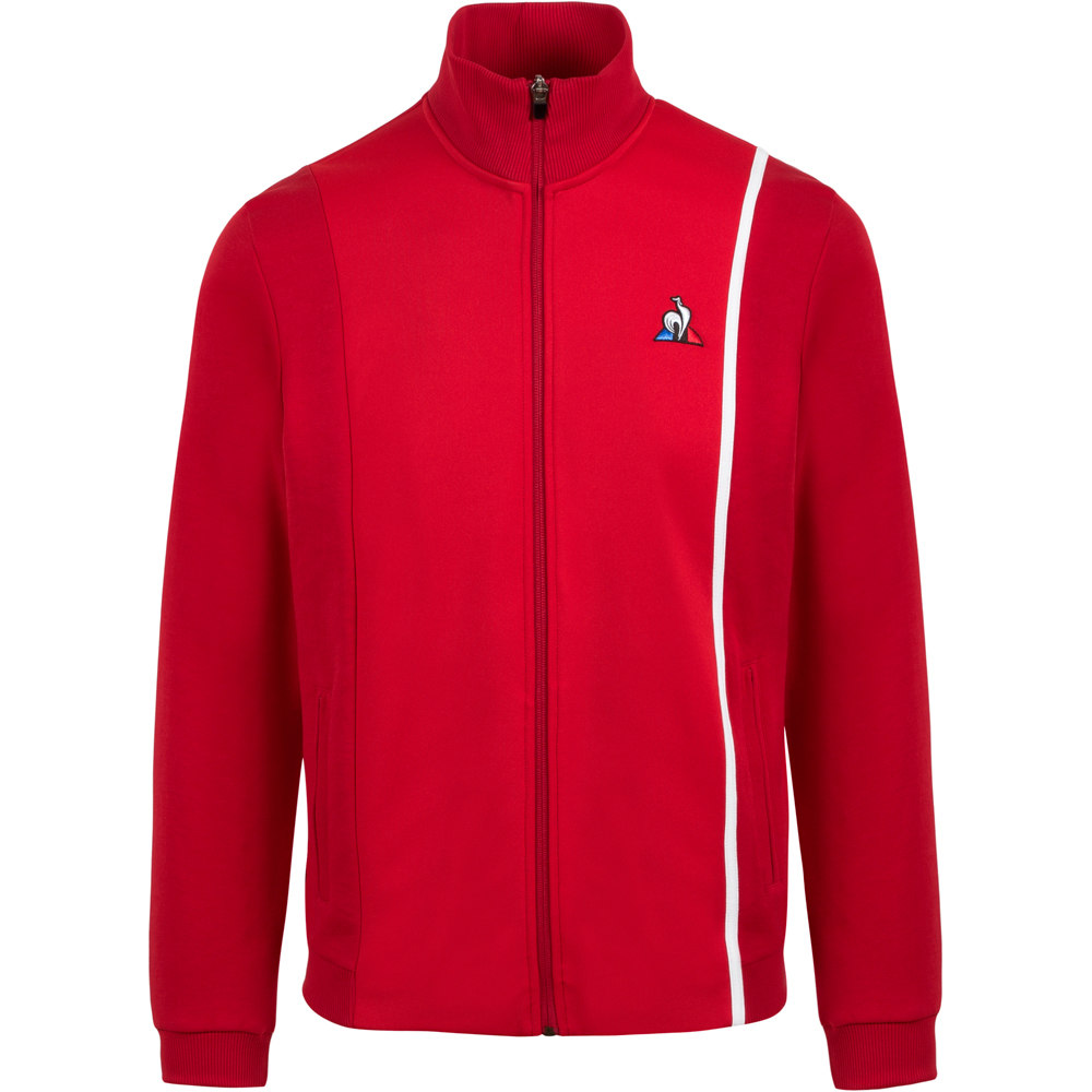 Le Coq Sportif sudadera hombre Le Coq Sportif INSPI BICOLORE FZ Sweat N°1 M RO vista frontal Le Coq Sportif sudadera hombre Le Coq Sportif INSPI BICOLORE FZ Sweat N°1 M RO vista frontal