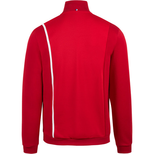 LE COQ SPORTIF INSPI BICOLORE FZ SWEAT N°1 M RO rojo