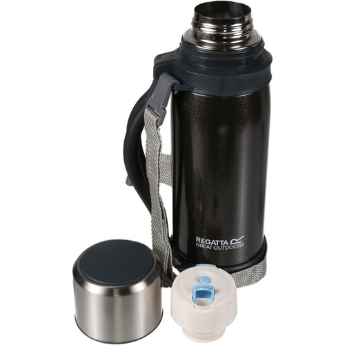 REGATTA 1.2L VACUUM FLASK negro
