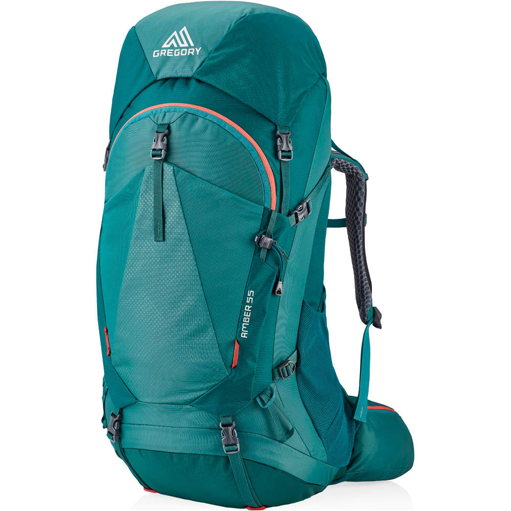 Gregory mochila montaña Gregory AMBER 55 EU VE vista frontal Gregory mochila montaña Gregory AMBER 55 EU VE vista frontal