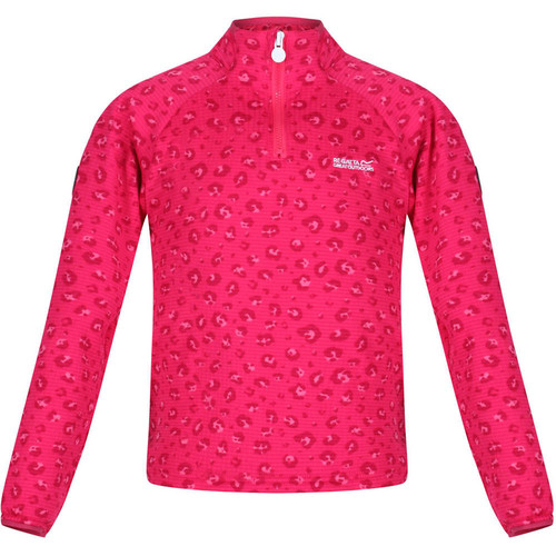 REGATTA JR HIGHTON HALFZP rosa