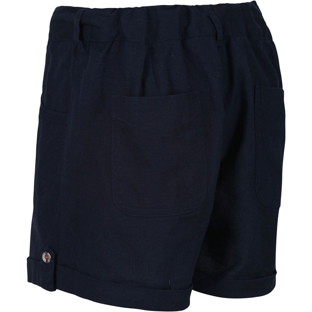 Regatta pantalón corto montaña niño Regatta Delicia vista trasera Regatta pantalón corto montaña niño Regatta Delicia vista trasera