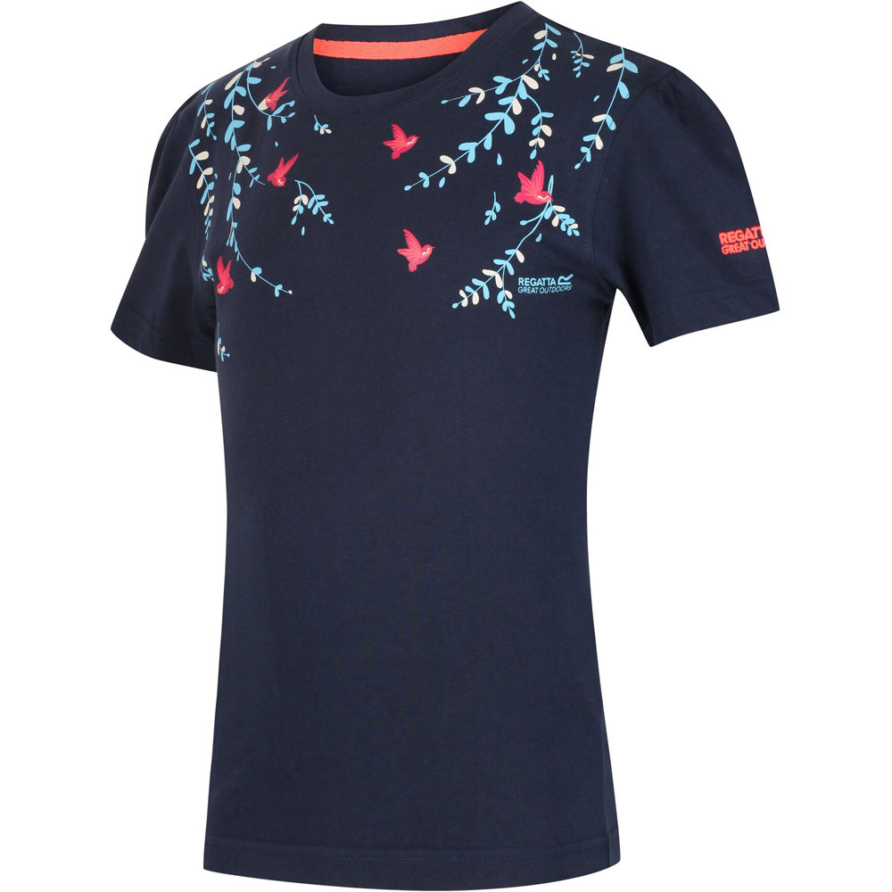 Regatta camiseta montaña manga corta niño Regatta Bosley III vista detalle Regatta camiseta montaña manga corta niño Regatta Bosley III vista detalle