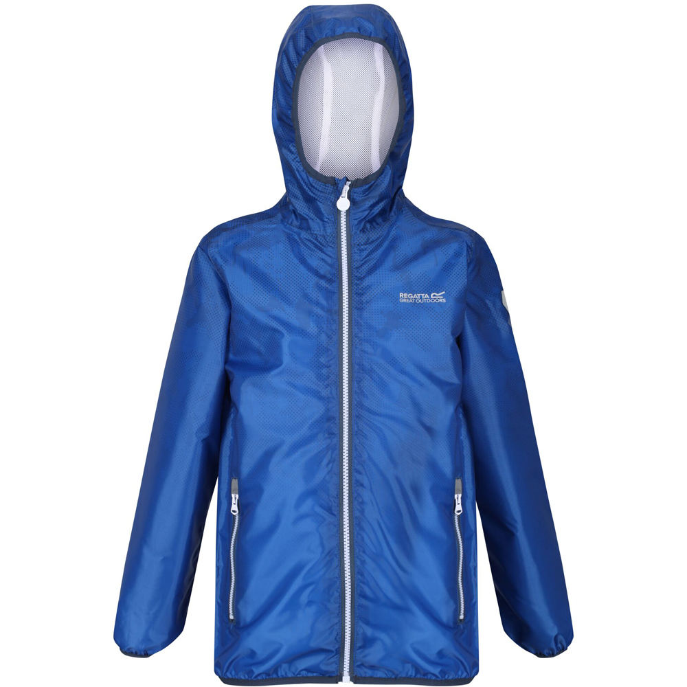 Regatta chaqueta impermeable niño Regatta Printed Lever vista detalle Regatta chaqueta impermeable niño Regatta Printed Lever vista detalle