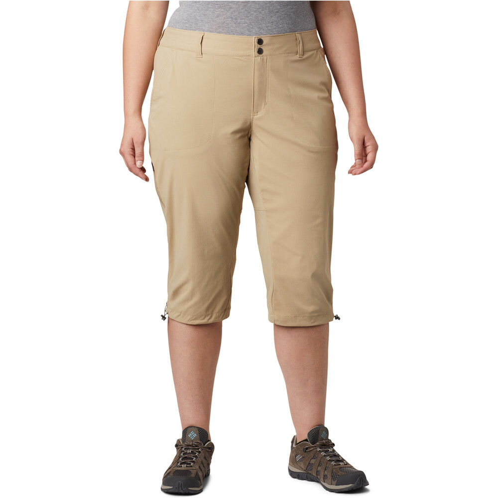 Columbia pantalón montaña mujer Columbia Saturday Trail II Knee Pant MA vista detalle Columbia pantalón montaña mujer Columbia Saturday Trail II Knee Pant MA vista detalle