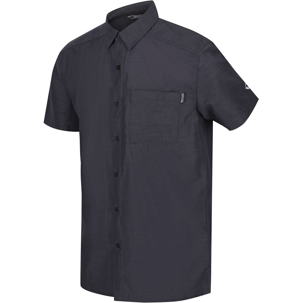 Regatta camisa montaña manga corta hombre Regatta Mindano V vista detalle Regatta camisa montaña manga corta hombre Regatta Mindano V vista detalle