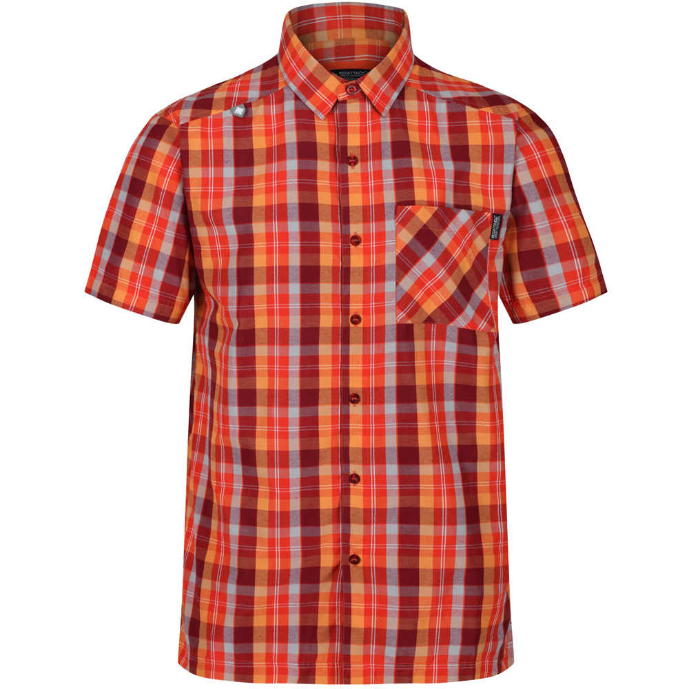 Regatta camisa montaña manga corta hombre Regatta Kalambo V vista detalle Regatta camisa montaña manga corta hombre Regatta Kalambo V vista detalle