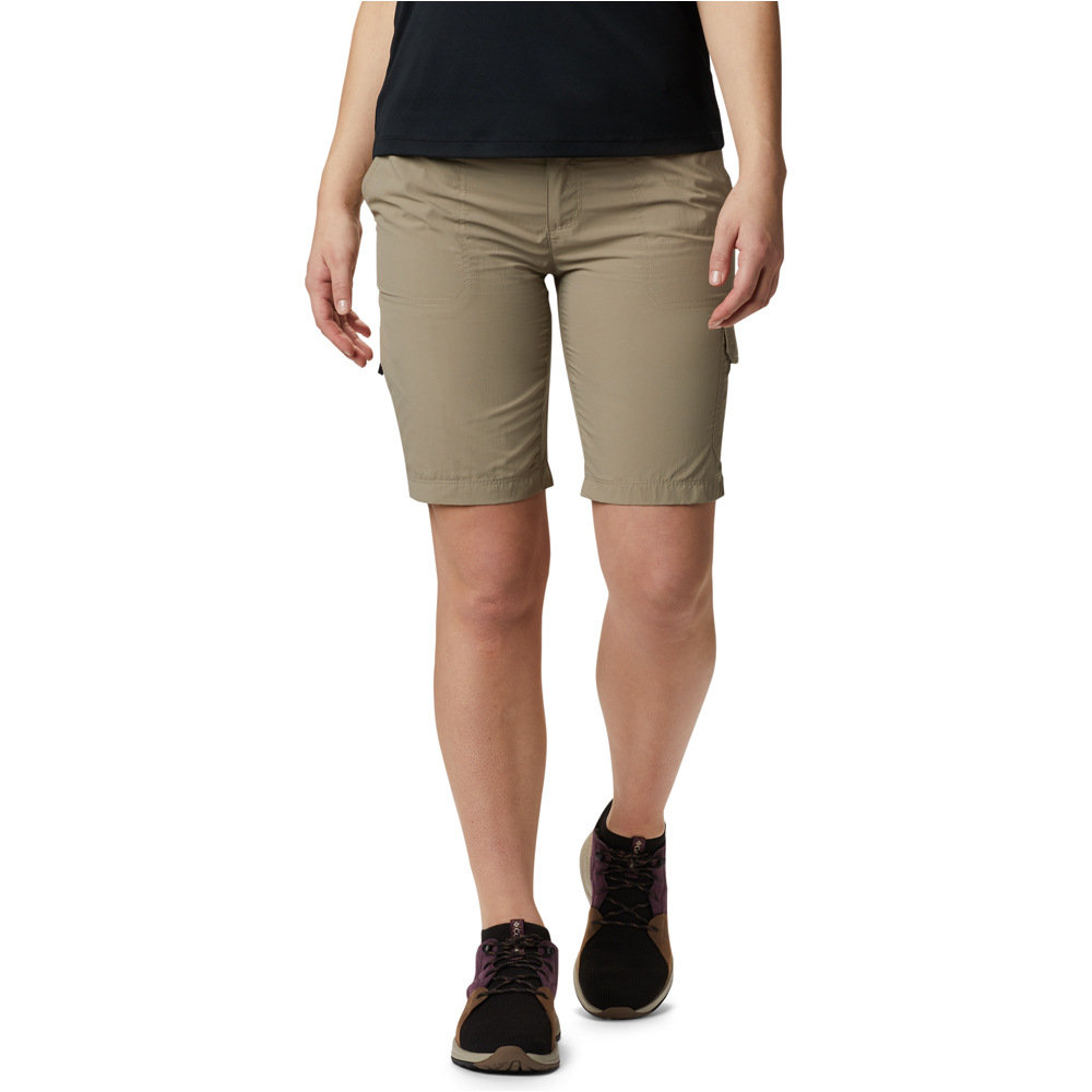 Columbia pantalón corto montaña mujer Columbia Silver Ridge 2.0 Cargo Short MA vista detalle Columbia pantalón corto montaña mujer Columbia Silver Ridge 2.0 Cargo Short MA vista detalle