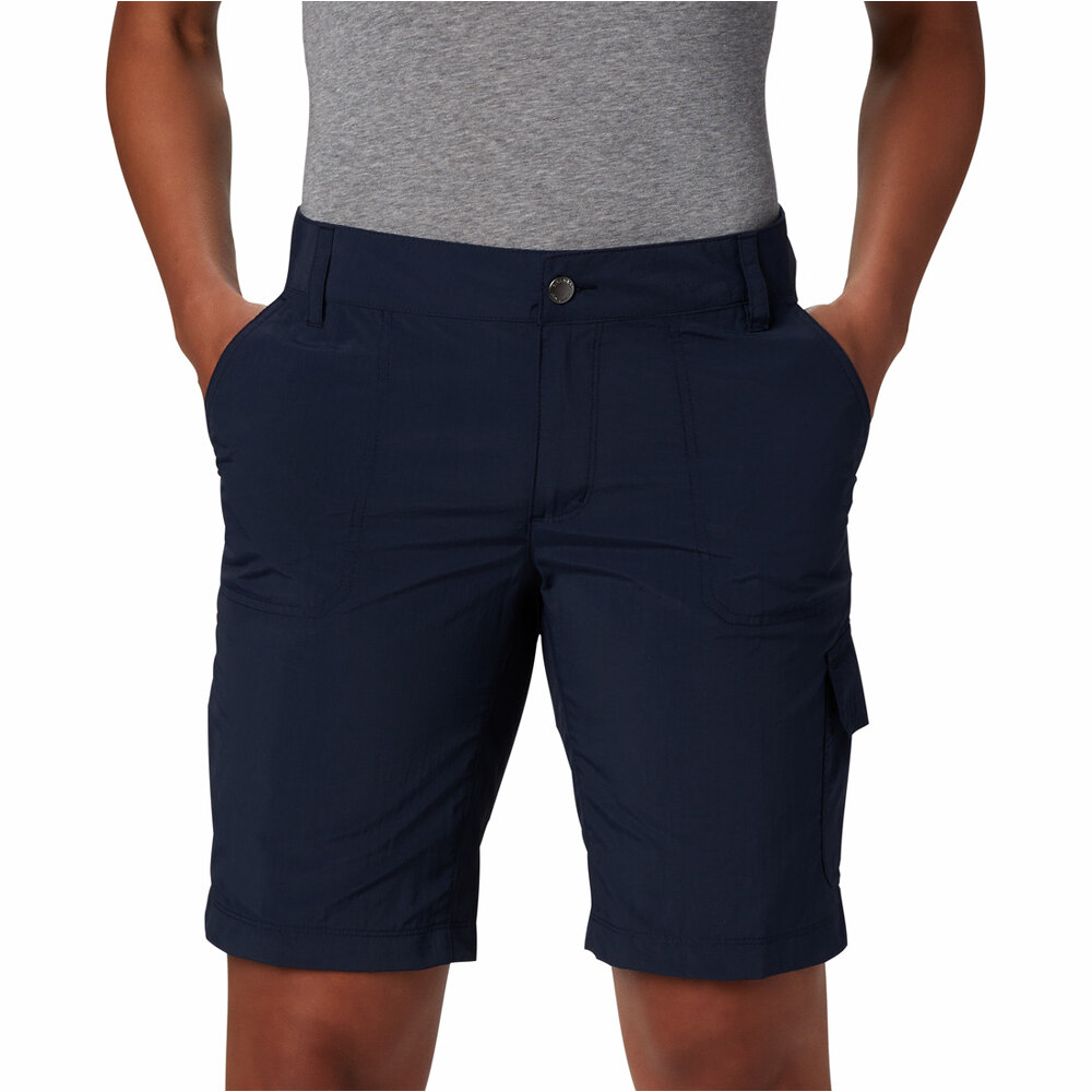 Columbia pantalón corto montaña mujer Columbia Silver Ridge 2.0 Cargo Short vista detalle Columbia pantalón corto montaña mujer Columbia Silver Ridge 2.0 Cargo Short vista detalle