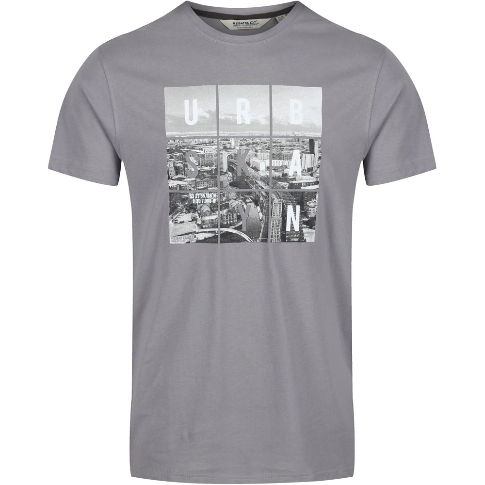 Regatta camiseta montaña manga corta hombre Regatta Cline IV vista detalle Regatta camiseta montaña manga corta hombre Regatta Cline IV vista detalle