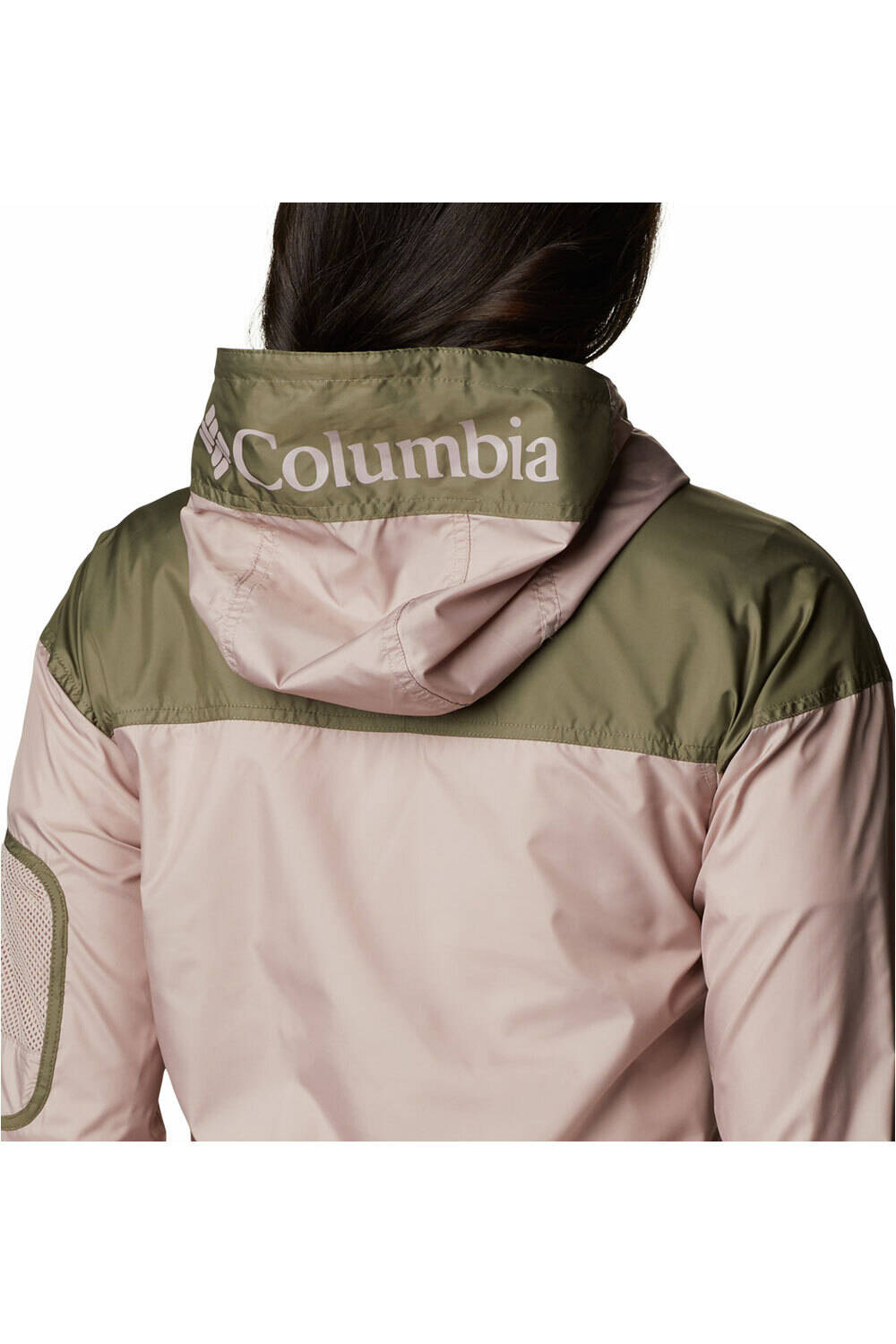 Columbia chaqueta softshell mujer Columbia Challenger Windbreaker RO vista trasera Columbia chaqueta softshell mujer Columbia Challenger Windbreaker RO vista trasera