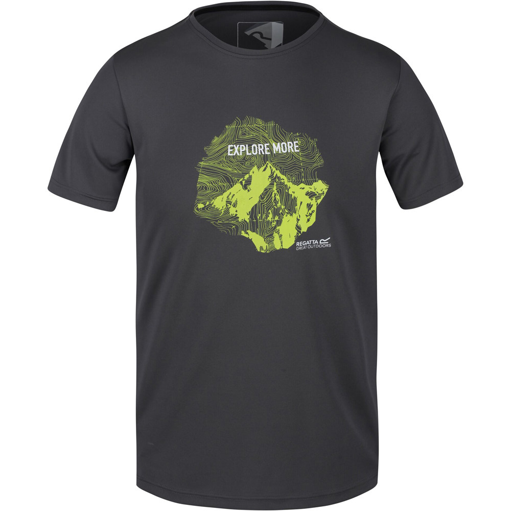 Regatta camiseta montaña manga corta hombre Regatta Fingal V vista detalle Regatta camiseta montaña manga corta hombre Regatta Fingal V vista detalle