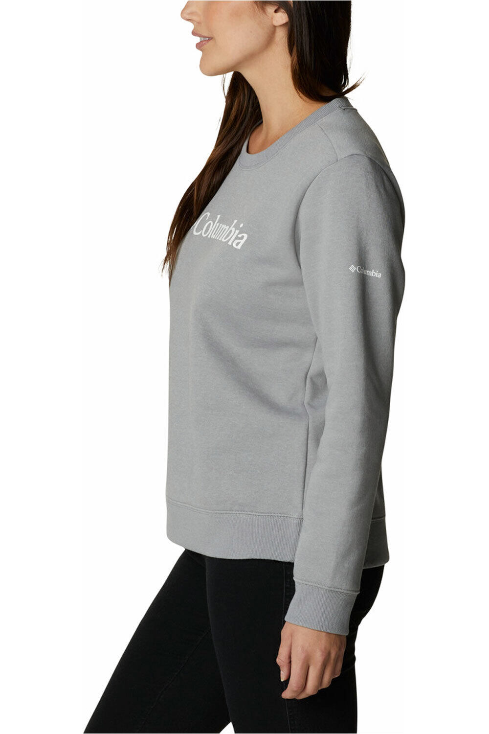 Columbia Sudaderas Montaña Mujer Columbia Logo Crew vista trasera Columbia Sudaderas Montaña Mujer Columbia Logo Crew vista trasera