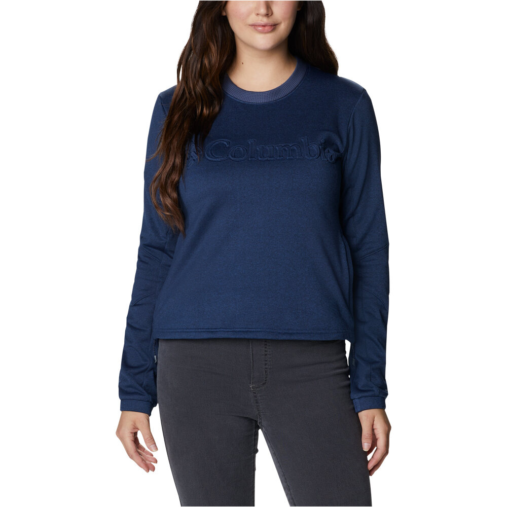 Columbia forro polar mujer Columbia Windgates Tech Fleece Pullover vista detalle Columbia forro polar mujer Columbia Windgates Tech Fleece Pullover vista detalle