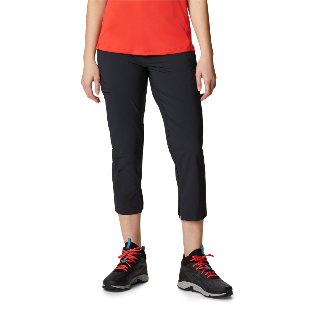 Columbia pantalón montaña mujer Muir Pass II Cropped Pant vista detalle Columbia pantalón montaña mujer Muir Pass II Cropped Pant vista detalle