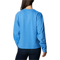 Columbia Sudaderas Montaña Mujer Columbia Columbia Logo  French Terry Crew vista detalle Columbia Sudaderas Montaña Mujer Columbia Columbia Logo  French Terry Crew vista detalle