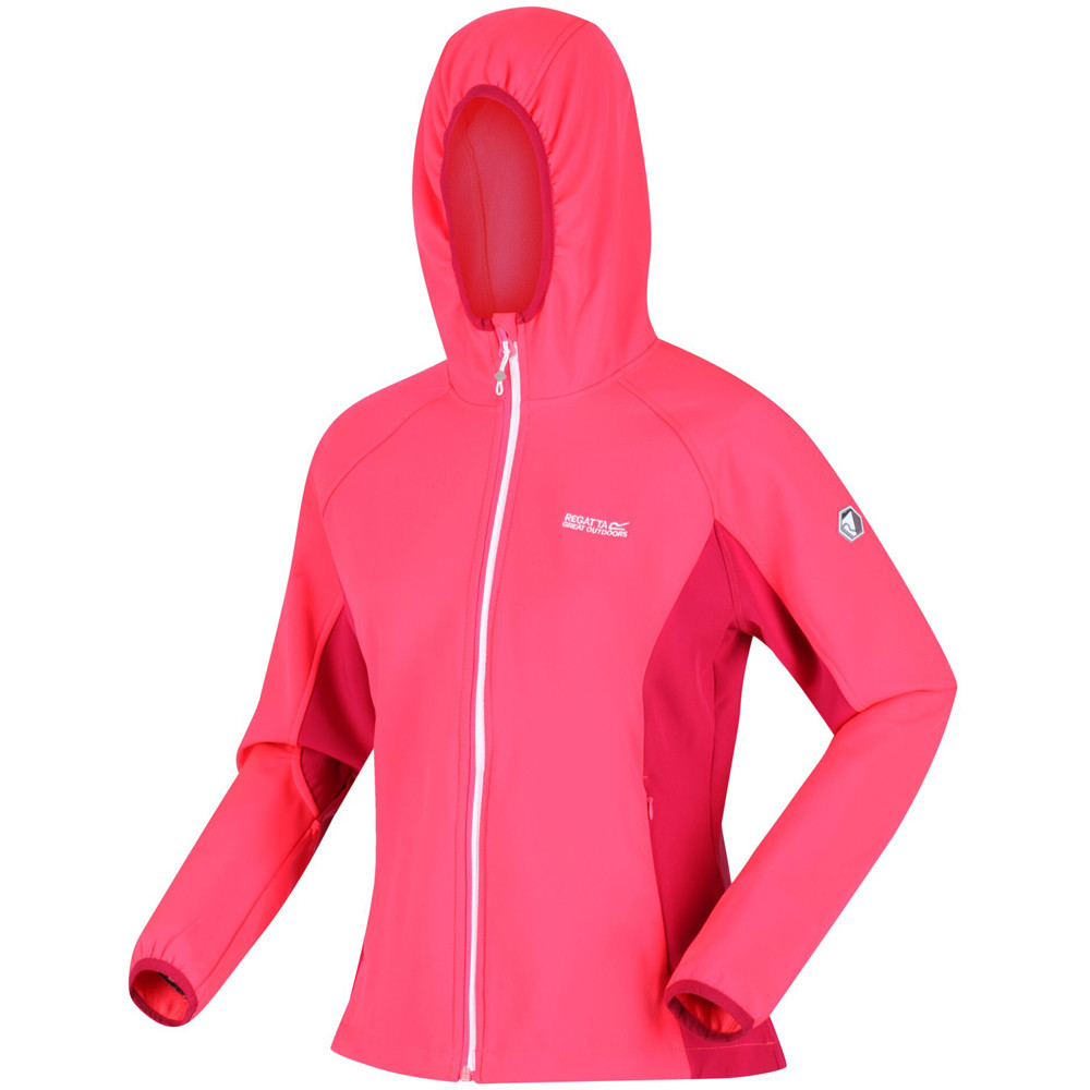 Regatta chaqueta softshell mujer Regatta Wmns Arec II vista detalle Regatta chaqueta softshell mujer Regatta Wmns Arec II vista detalle