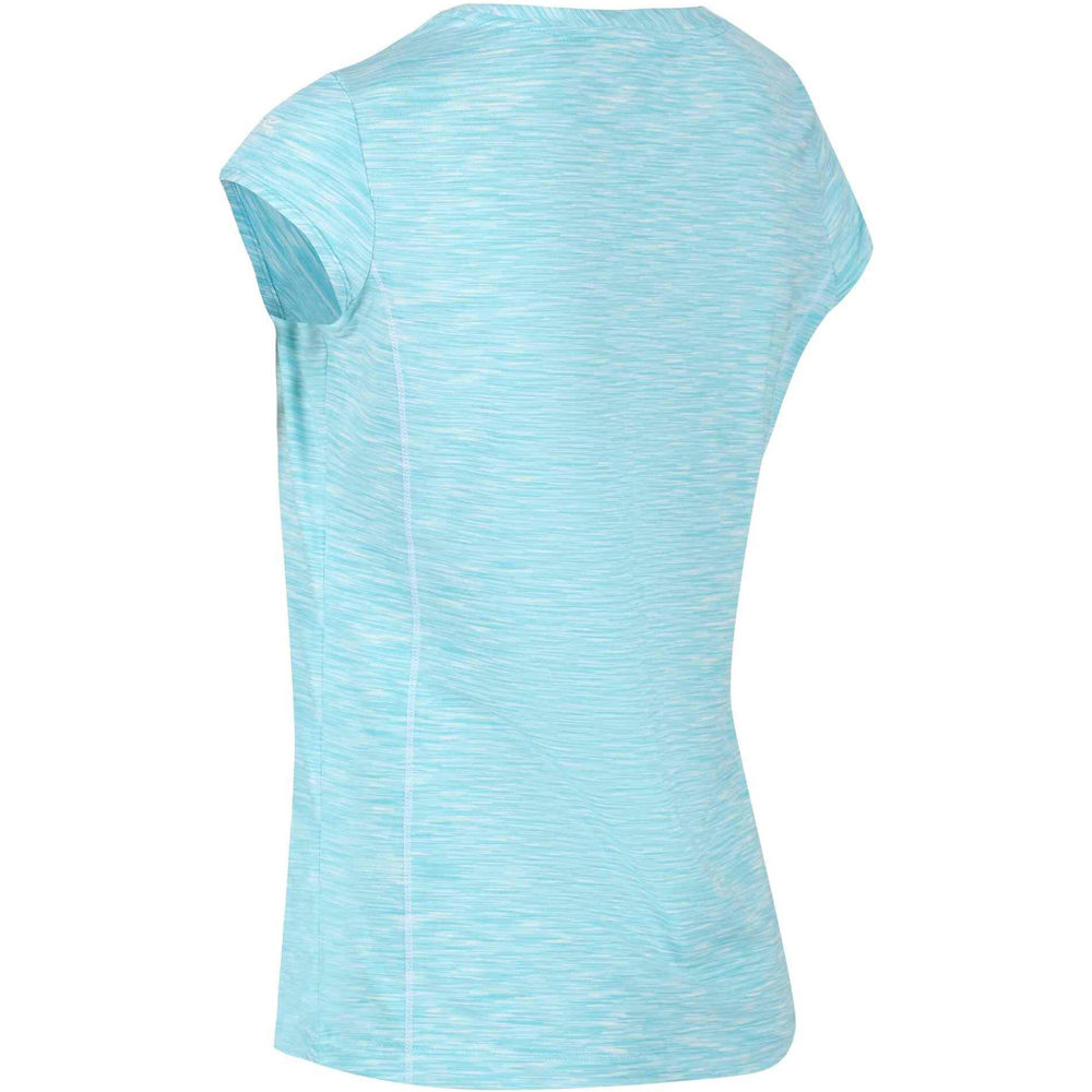 Regatta camiseta montaña manga corta mujer Regatta Wm Hyperdimension vista trasera Regatta camiseta montaña manga corta mujer Regatta Wm Hyperdimension vista trasera