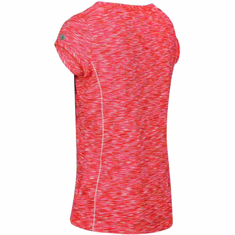 Regatta camiseta montaña manga corta mujer Regatta Wm Hyperdimension vista trasera Regatta camiseta montaña manga corta mujer Regatta Wm Hyperdimension vista trasera