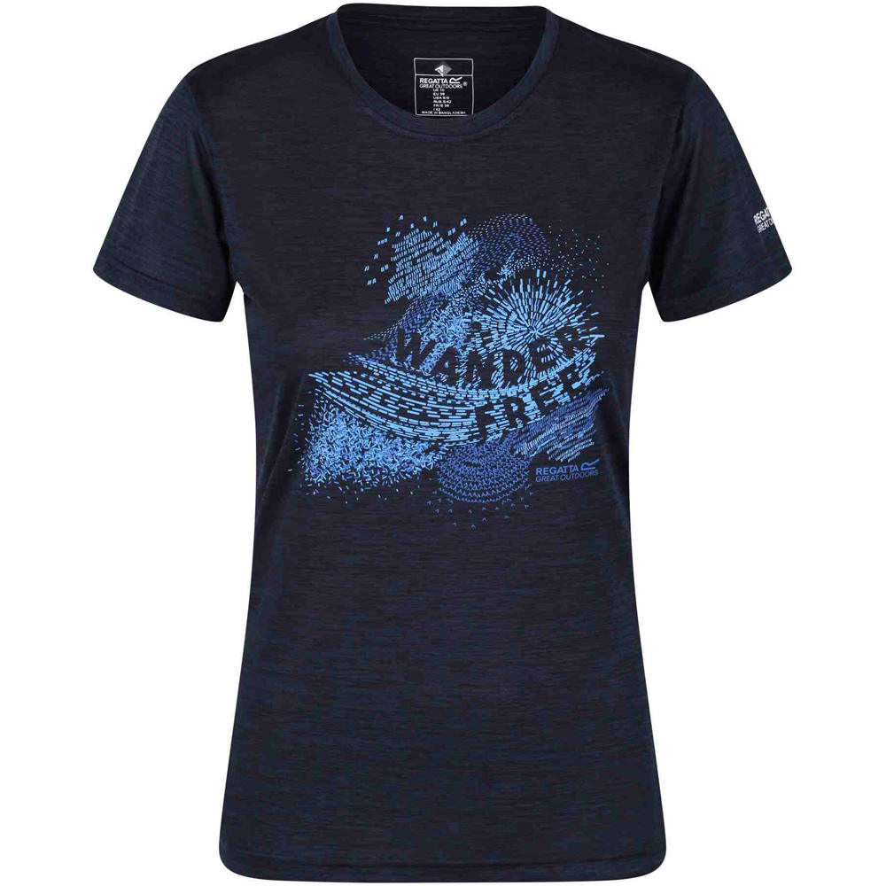 Regatta camiseta montaña manga corta mujer Regatta Womens Fingal V vista detalle Regatta camiseta montaña manga corta mujer Regatta Womens Fingal V vista detalle