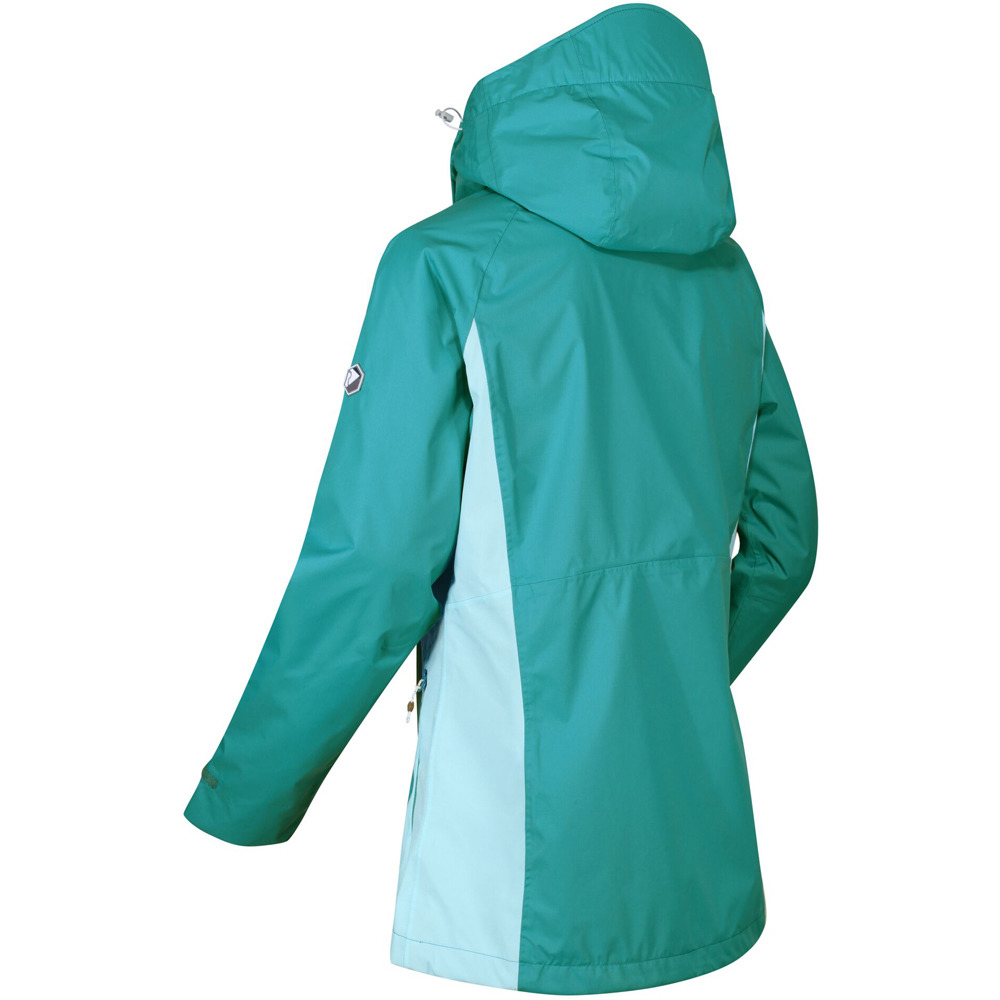 Regatta chaqueta impermeable mujer Regatta Highton Str Jk II vista trasera Regatta chaqueta impermeable mujer Regatta Highton Str Jk II vista trasera