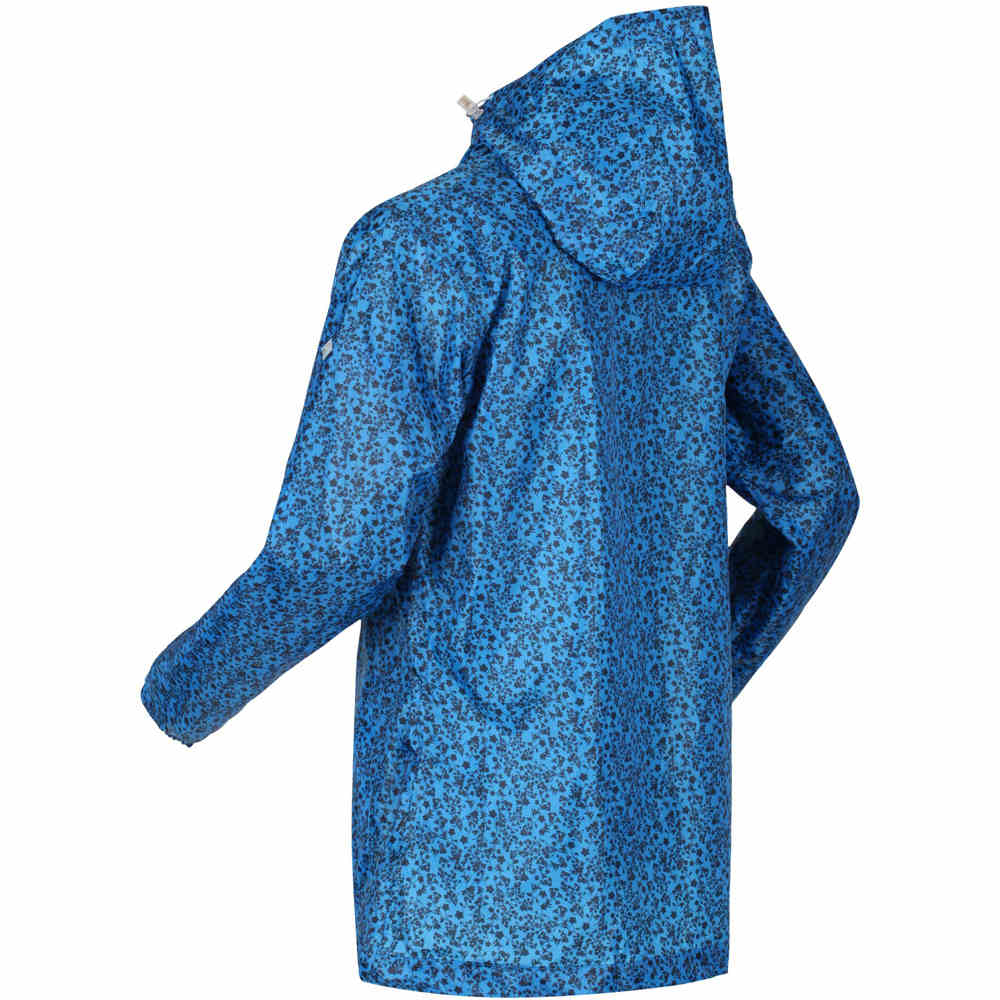 Regatta chaqueta impermeable mujer Regatta WmsPrintPackItJkt vista trasera Regatta chaqueta impermeable mujer Regatta WmsPrintPackItJkt vista trasera