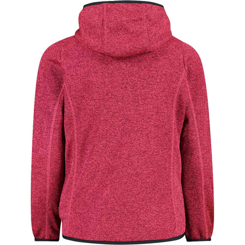 CMP KID G FIX HOOD JACKET RS rosa