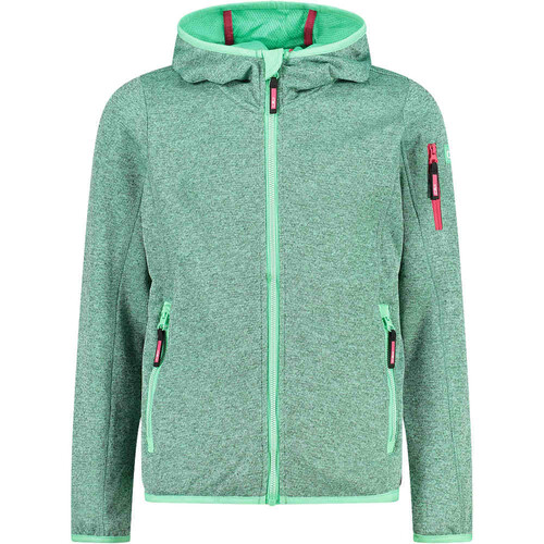 CMP KID G FIX HOOD JACKET verde