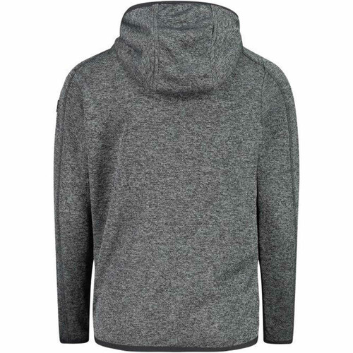 CMP KID JACKET FIX HOOD gris