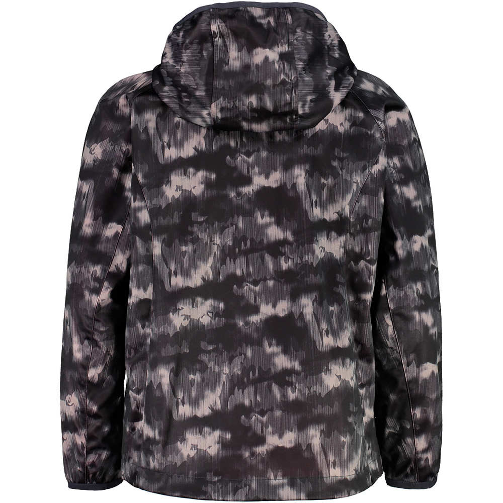 Cmp chaqueta softshell niño Cmp KID FIX HOOD JACKET vista trasera Cmp chaqueta softshell niño Cmp KID FIX HOOD JACKET vista trasera