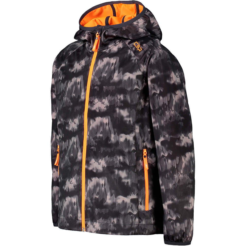 Cmp chaqueta softshell niño Cmp KID FIX HOOD JACKET vista detalle Cmp chaqueta softshell niño Cmp KID FIX HOOD JACKET vista detalle
