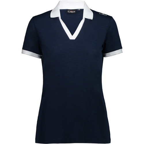 CMP WOMAN POLO azul