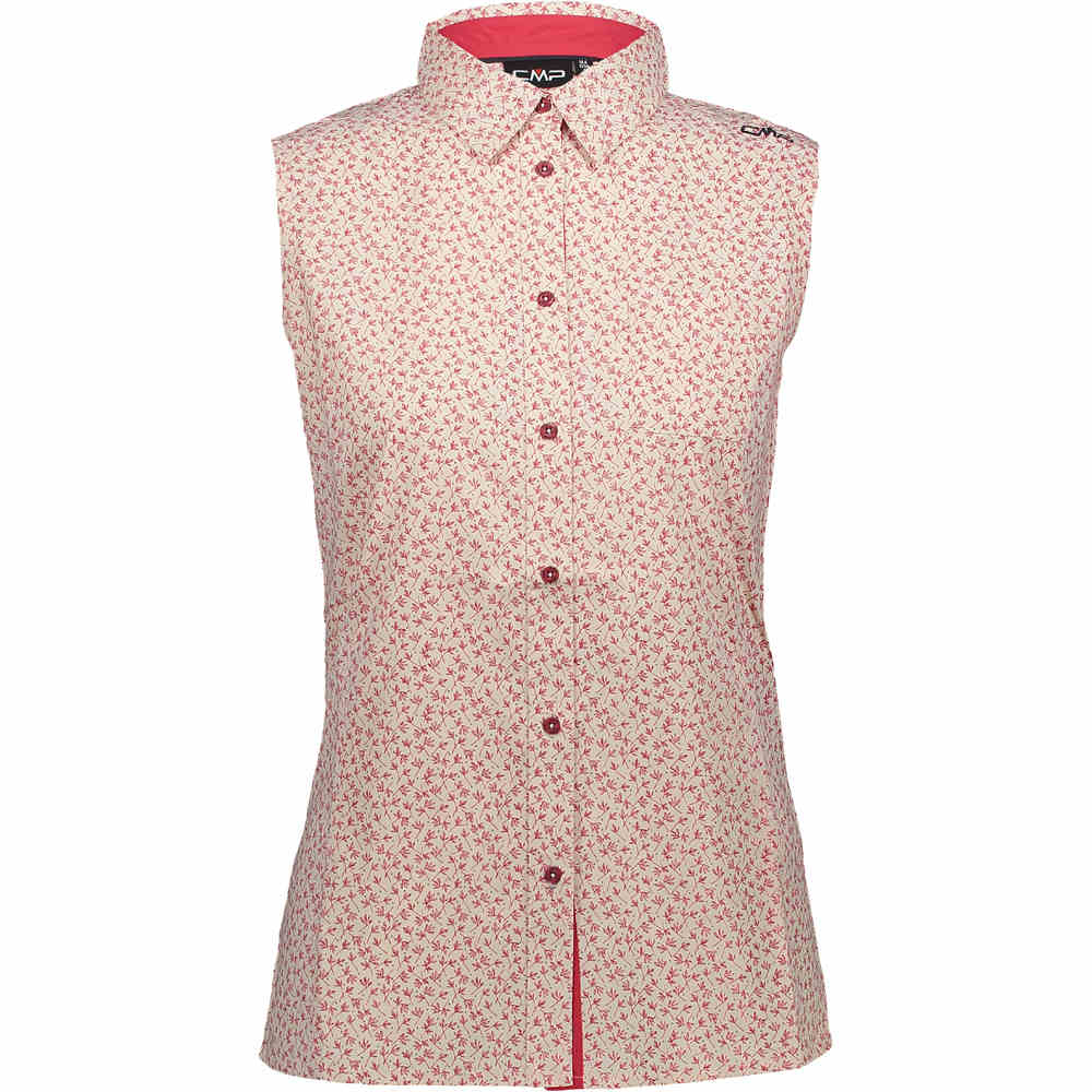Cmp camisa montaña manga corta mujer Cmp WOMAN SHIRT vista frontal Cmp camisa montaña manga corta mujer Cmp WOMAN SHIRT vista frontal