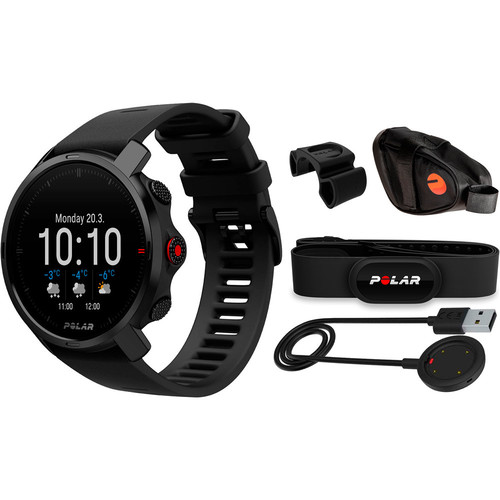 POLAR POLAR GRIT X BLK M/L CYCLING BUNDLE