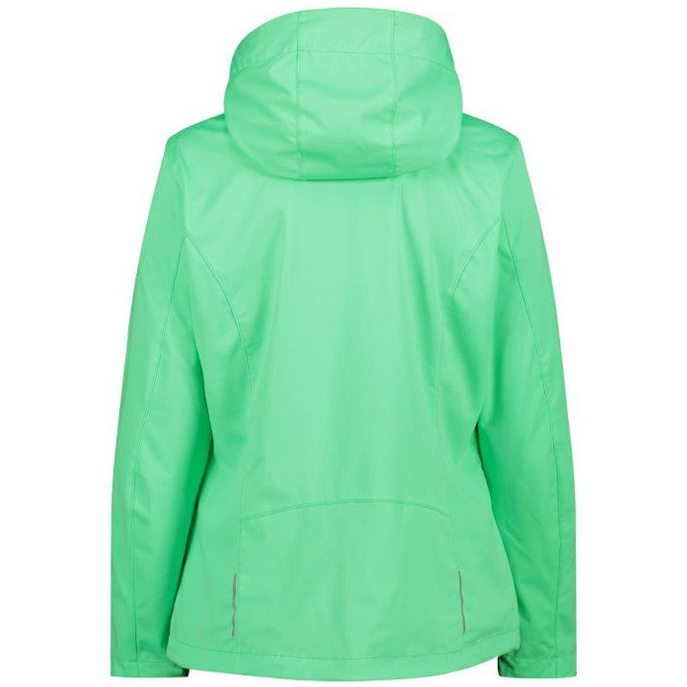 Cmp chaqueta softshell mujer Cmp WOMAN ZIP HOOD JACKET vista trasera Cmp chaqueta softshell mujer Cmp WOMAN ZIP HOOD JACKET vista trasera