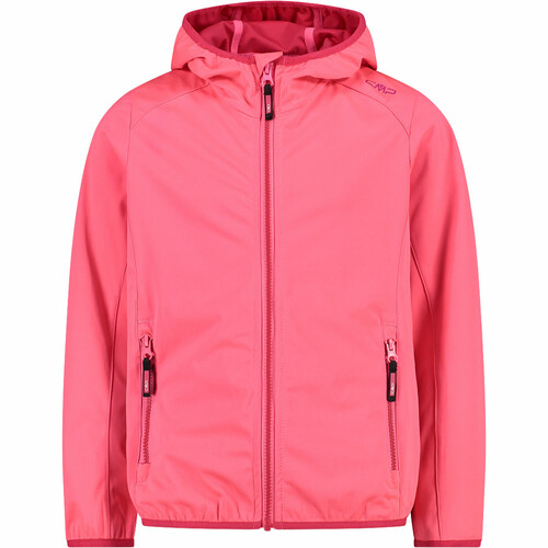 CMP KID G JACKET FIX HOOD rosa