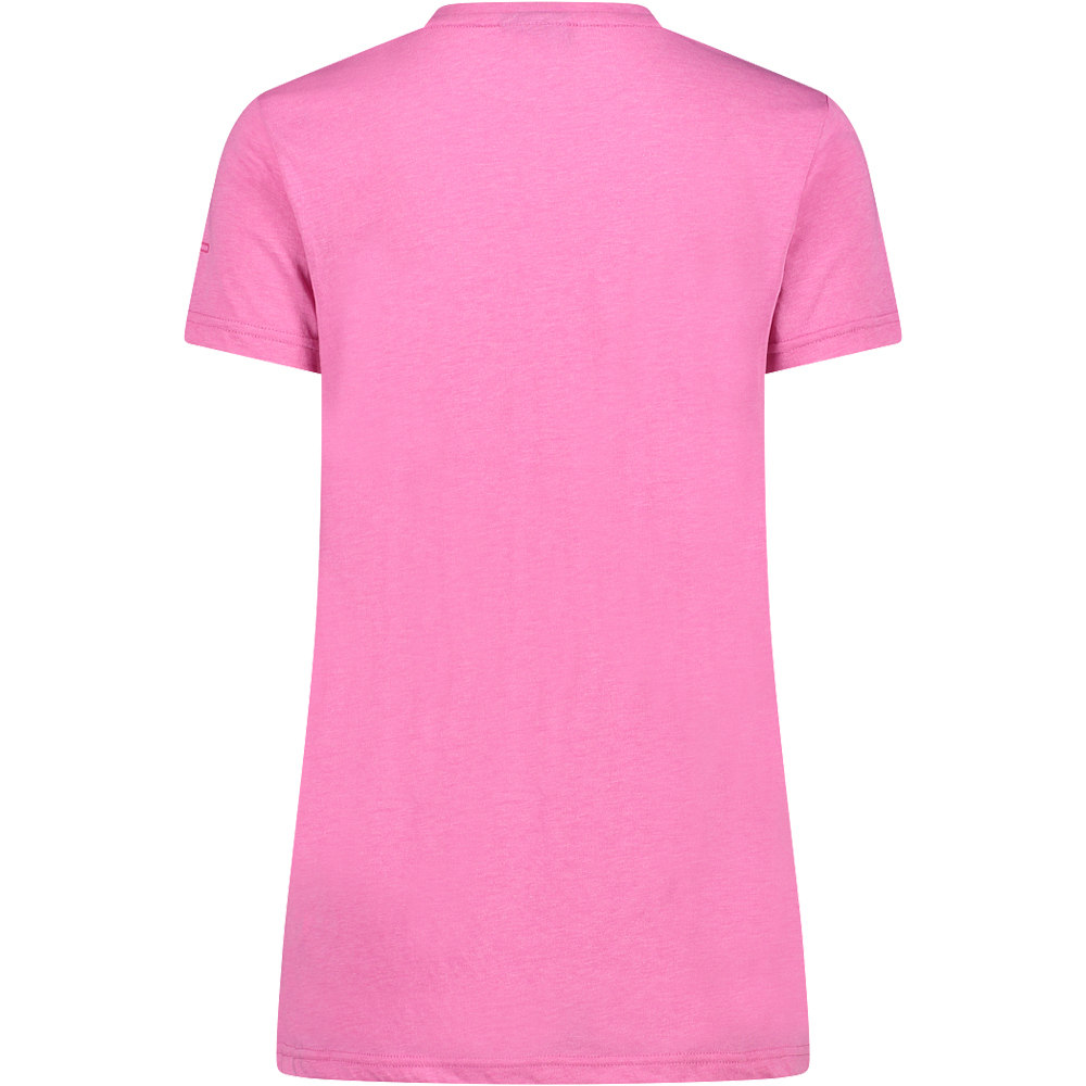 Cmp camiseta montaña manga corta mujer Cmp WOMAN T-SHIRT vista trasera Cmp camiseta montaña manga corta mujer Cmp WOMAN T-SHIRT vista trasera