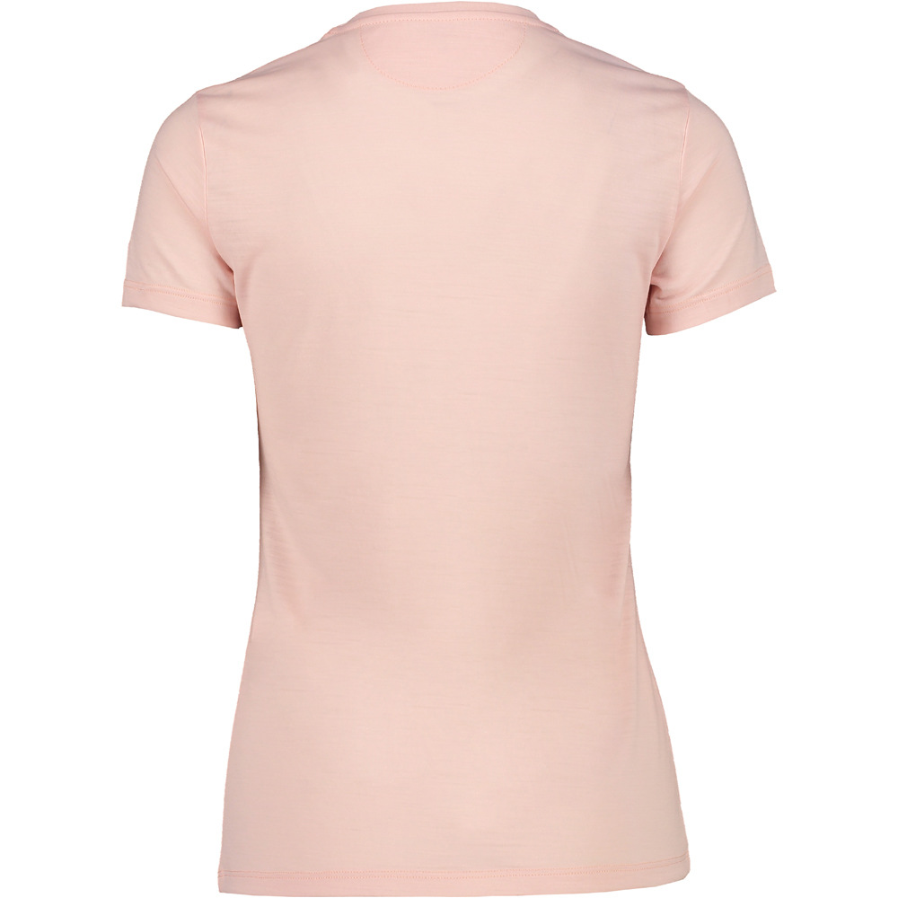 Cmp camiseta montaña manga corta mujer Cmp WOMAN T-SHIRT vista trasera Cmp camiseta montaña manga corta mujer Cmp WOMAN T-SHIRT vista trasera