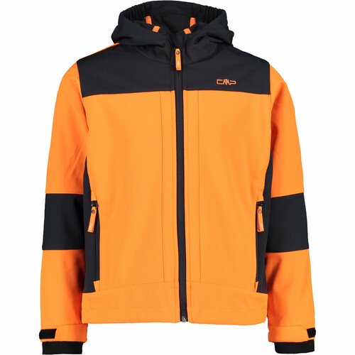 CMP KID FIX HOOD JACKET naranja
